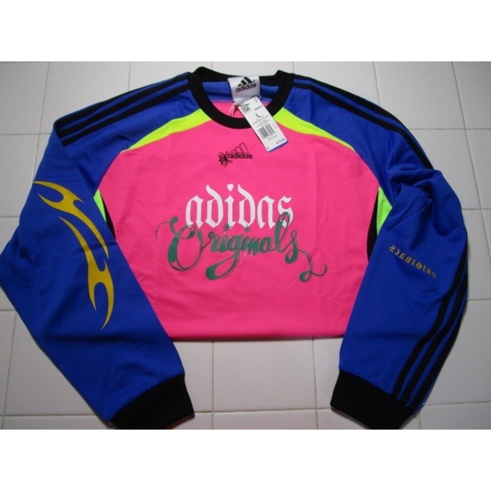 Adidas Originals JW0203 Spiders Goalkeeper Shirt Jersey Long Sleeve Men's Large
